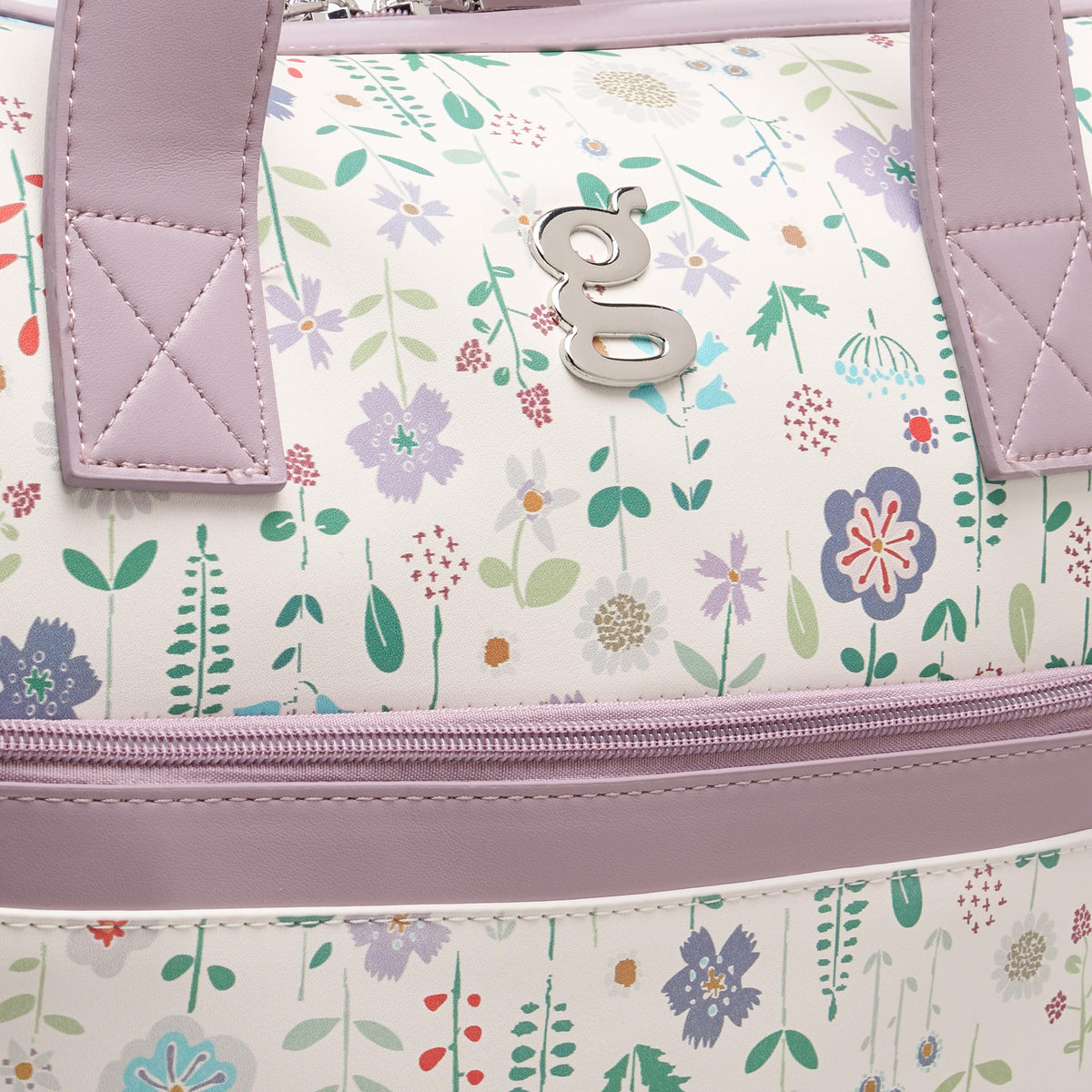 Giggles All-Over Floral Print Diaper Bag