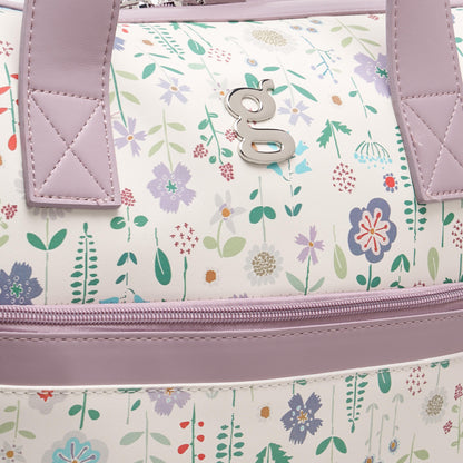 Giggles All-Over Floral Print Diaper Bag