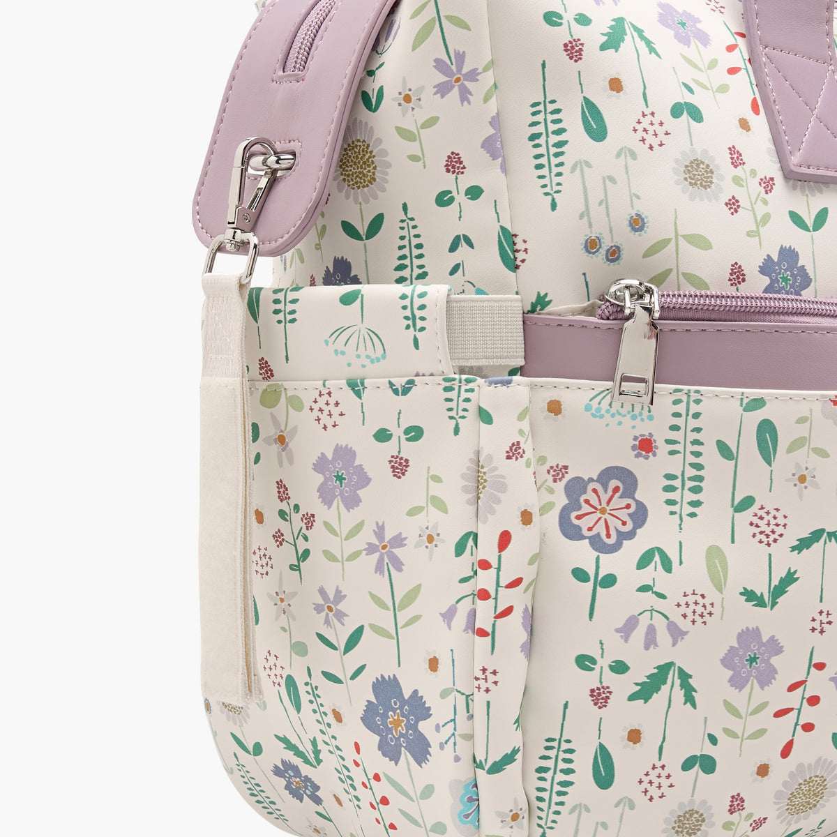 Giggles All-Over Floral Print Diaper Bag