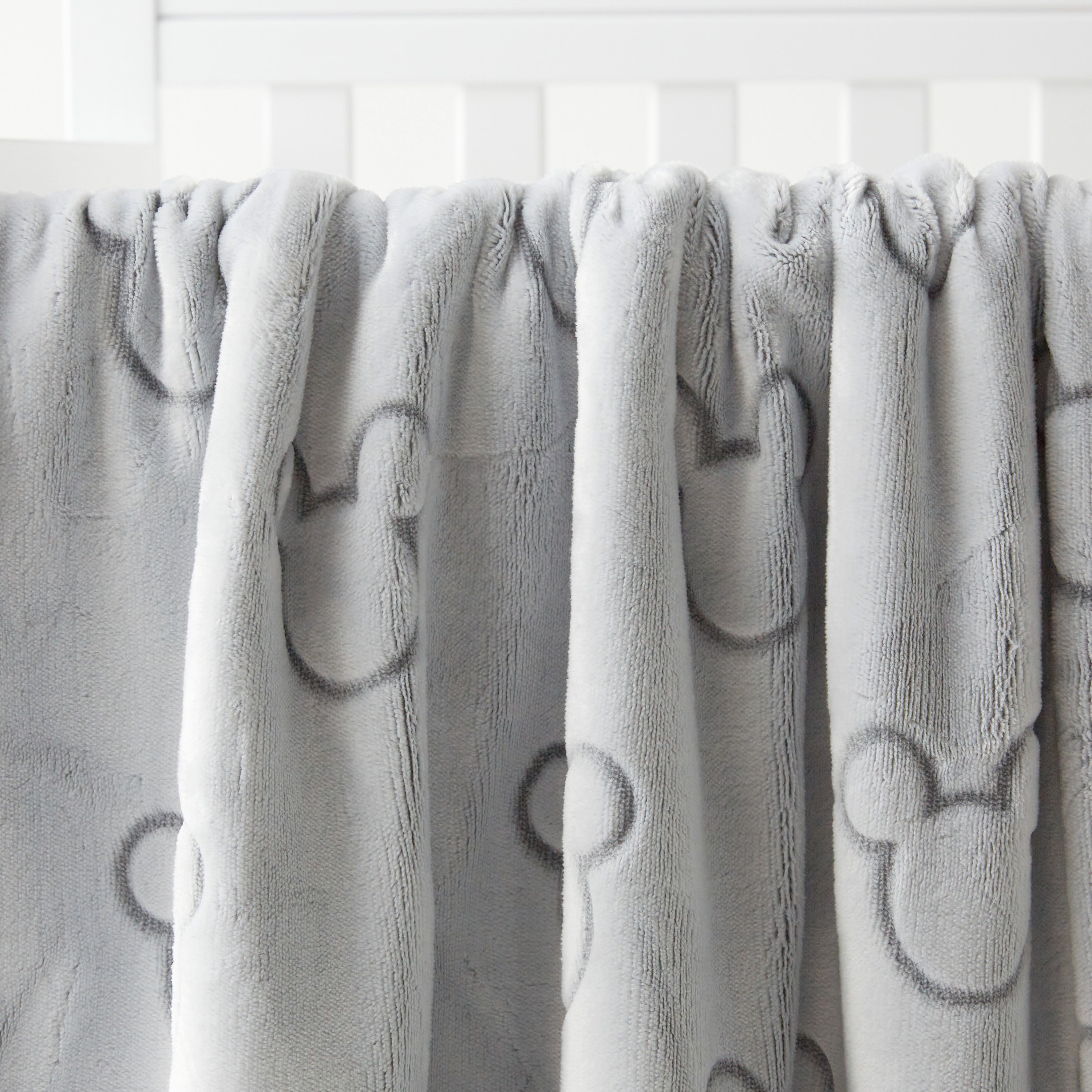 Disney Mickey Mouse Detail Flannel Fleece Blanket - 120x140 cm