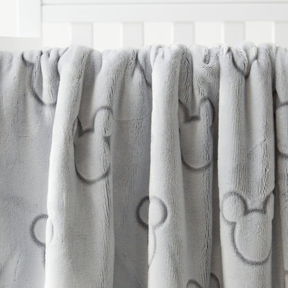 Disney Mickey Mouse Detail Flannel Fleece Blanket - 120x140 cm