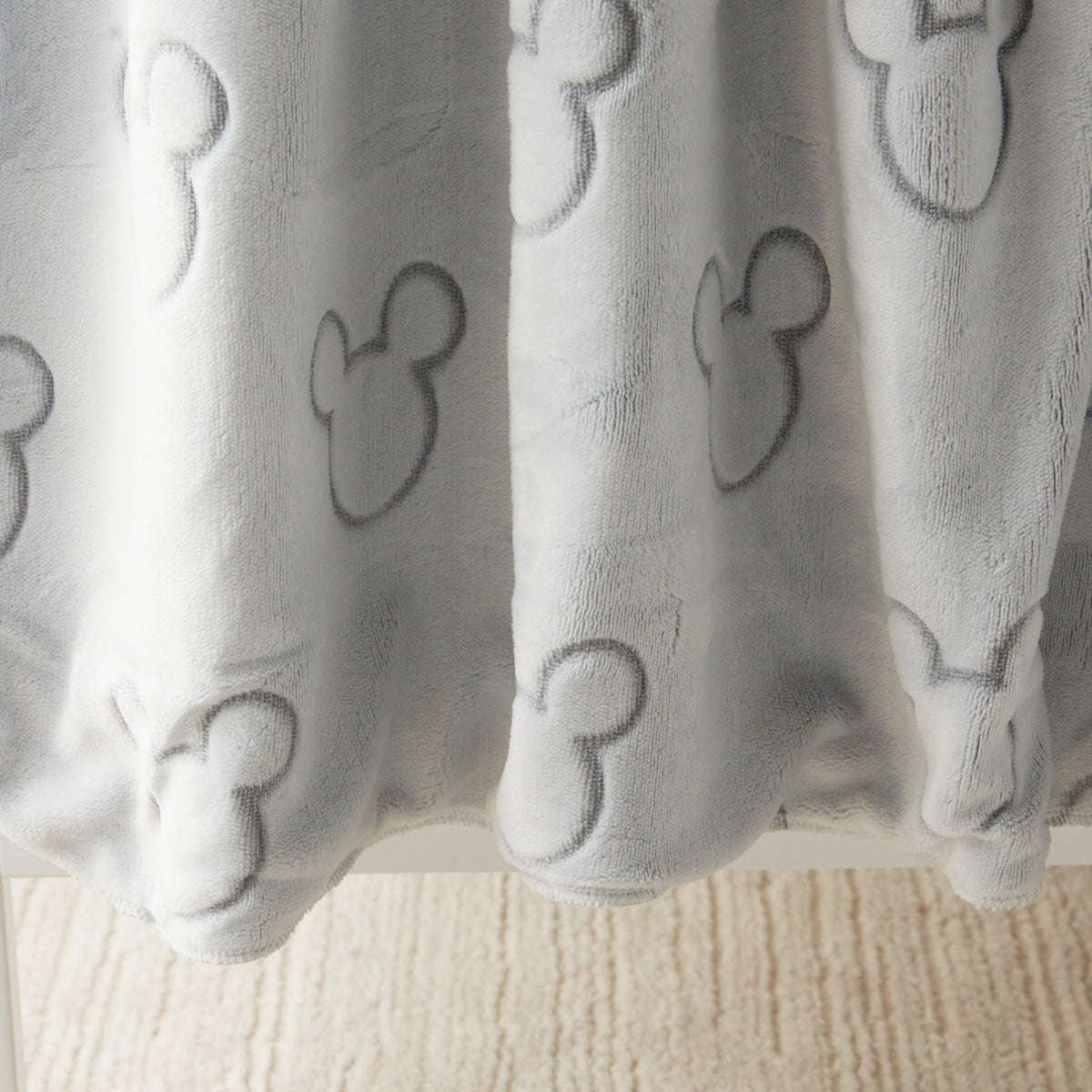 Disney Mickey Mouse Detail Flannel Fleece Blanket - 120x140 cm