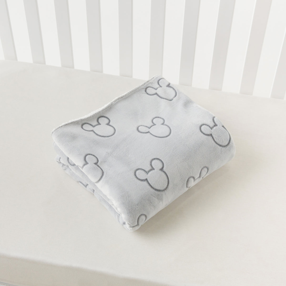 Disney Mickey Mouse Detail Flannel Fleece Blanket - 120x140 cm