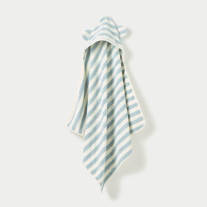 Juniors Striped Hooded Towel - 75x75 cm - HomeBabyBath &amp; CareTowels
