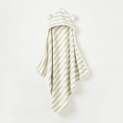Juniors Striped Hooded Towel - 75x75 cm - HomeBabyBath &amp; CareTowels