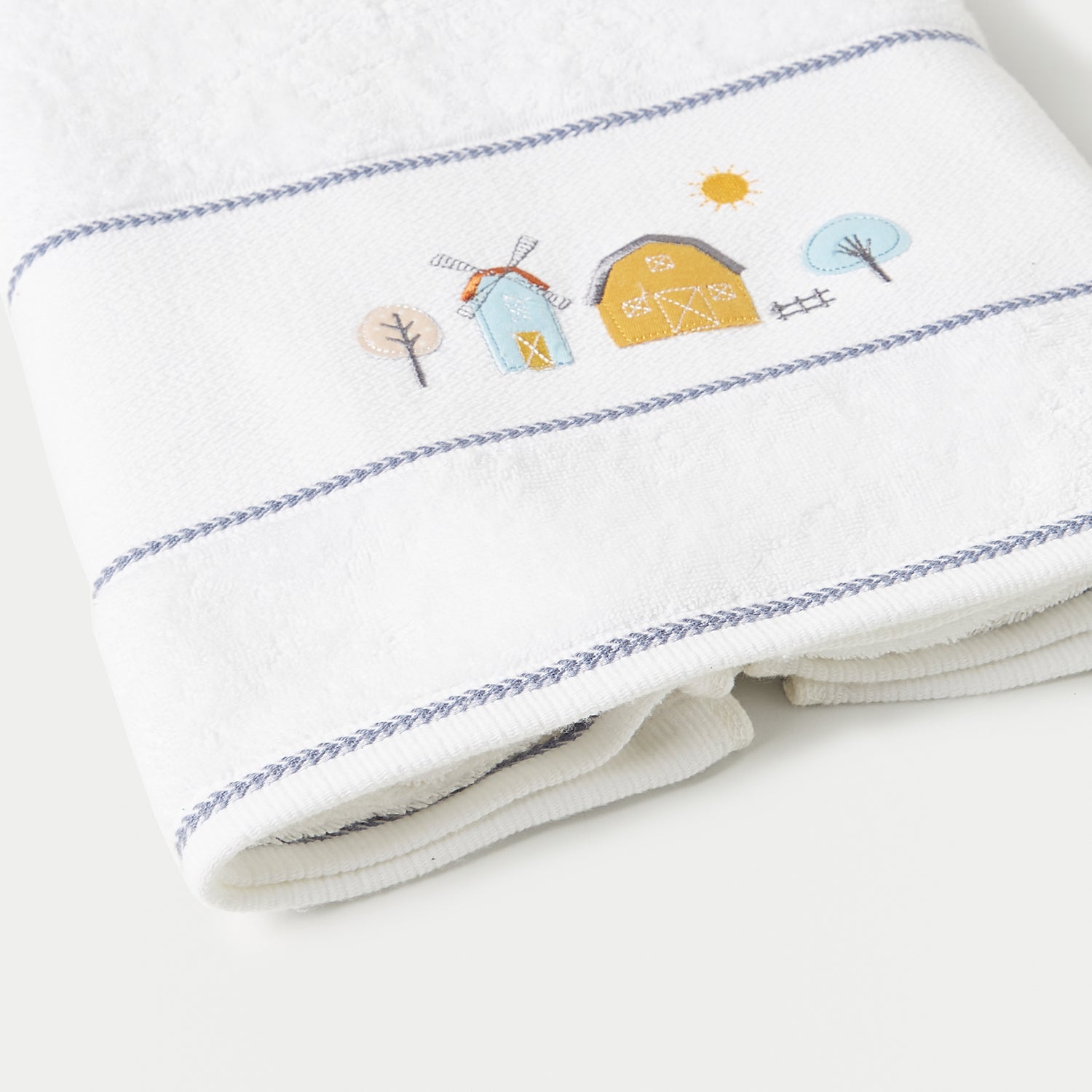 Juniors Embroidered Towel - 60x120 cm