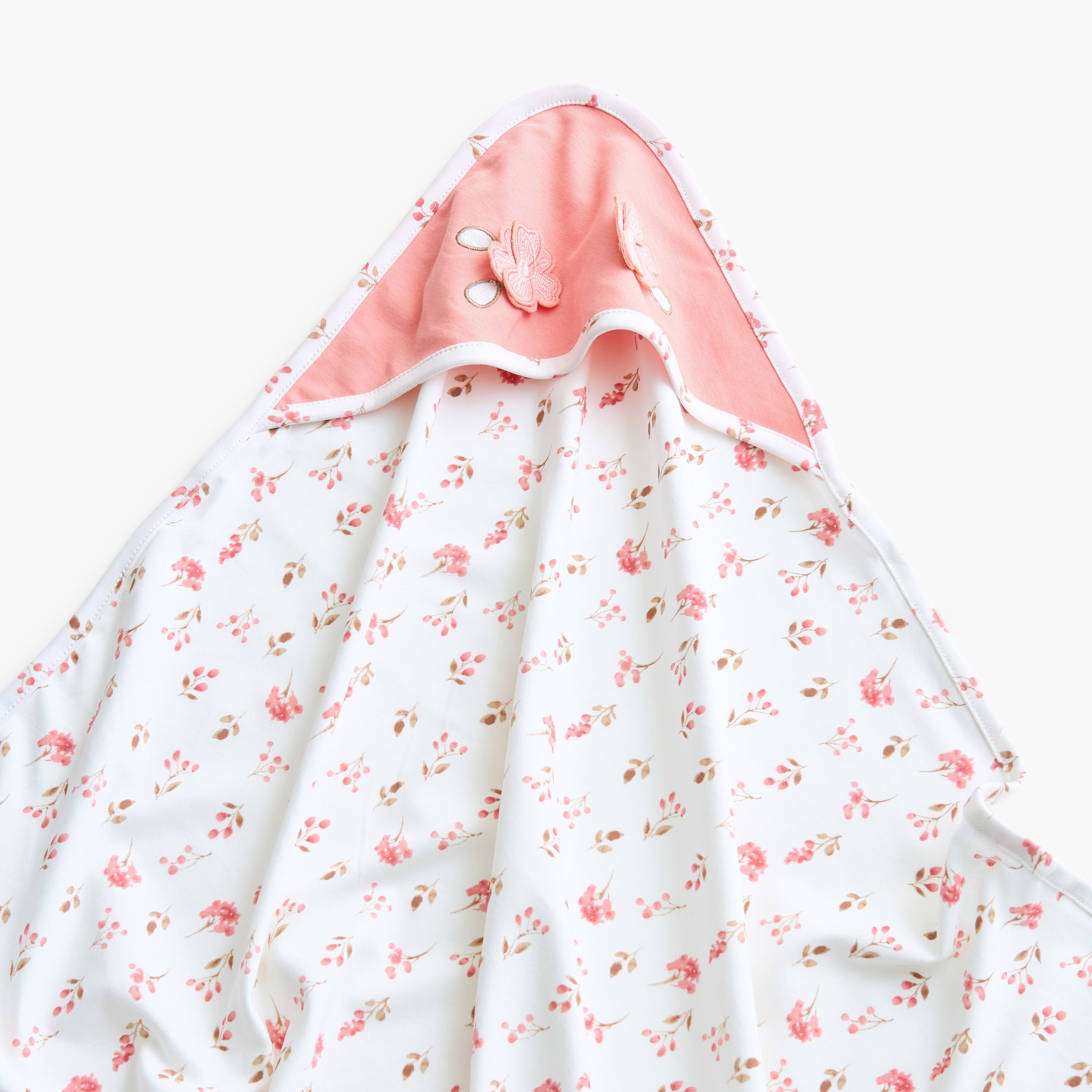 Juniors All-Over Floral Print Receiving Blanket - 70x70 cm