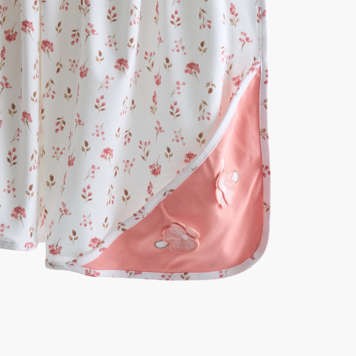 Juniors All-Over Floral Print Receiving Blanket - 70x70 cm