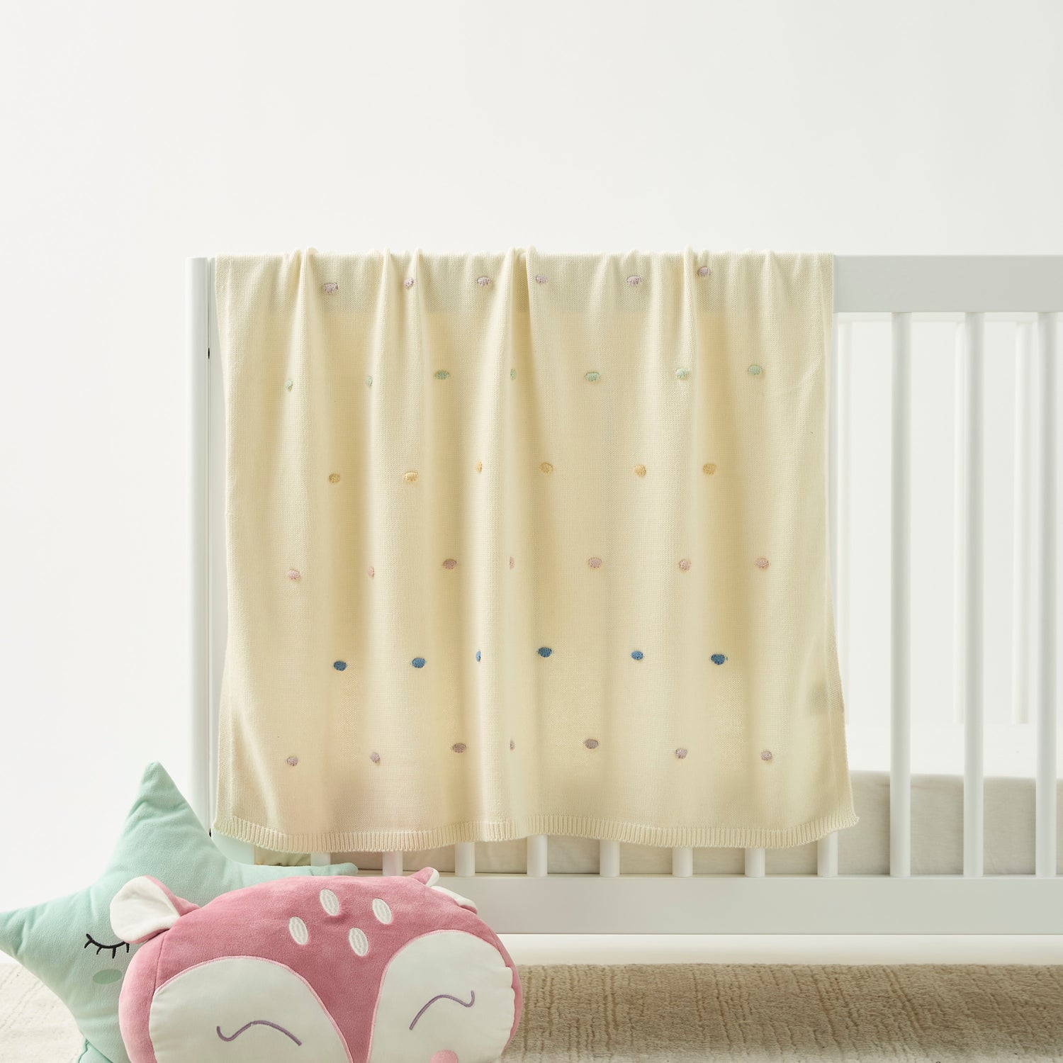 Giggles Bubble Knitted Throw - 80x100 cm - HomeBabyNurseryBlankets &amp; SwaddlesBlankets &amp; Quilts