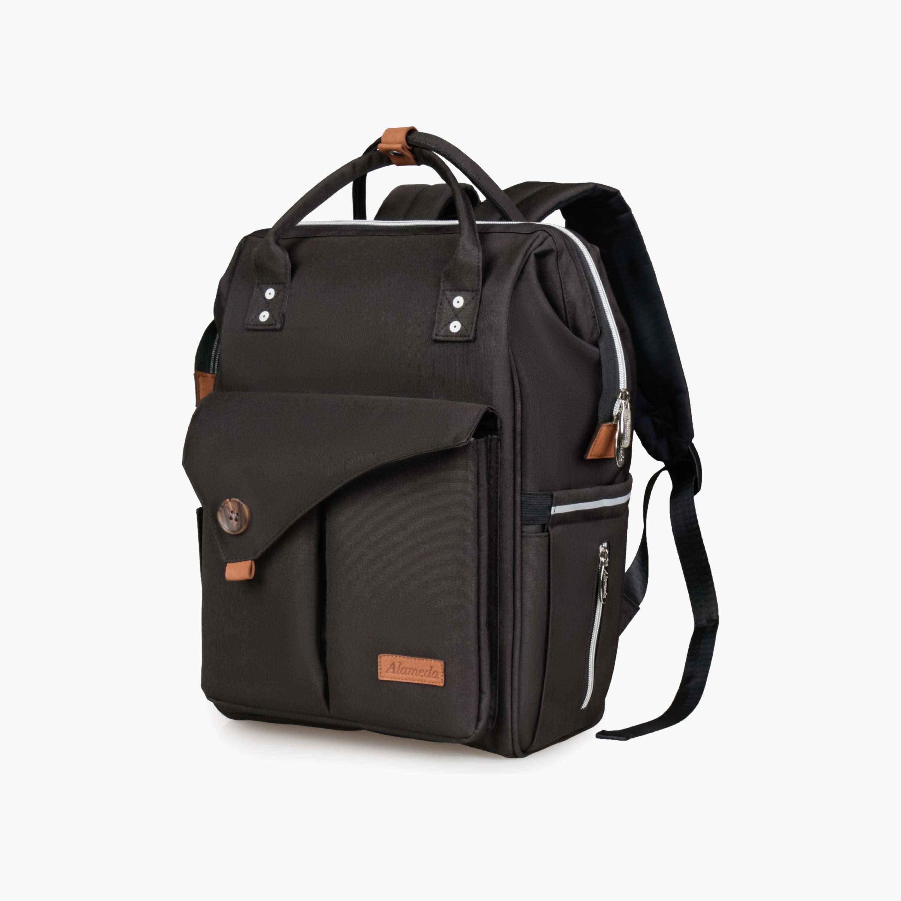 Alameda Multifunction Diaper Backpack, Black - XXL - HomeBabyDiaperingDiaper Bags