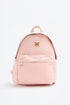 School backpack with bear detail - PINK / M