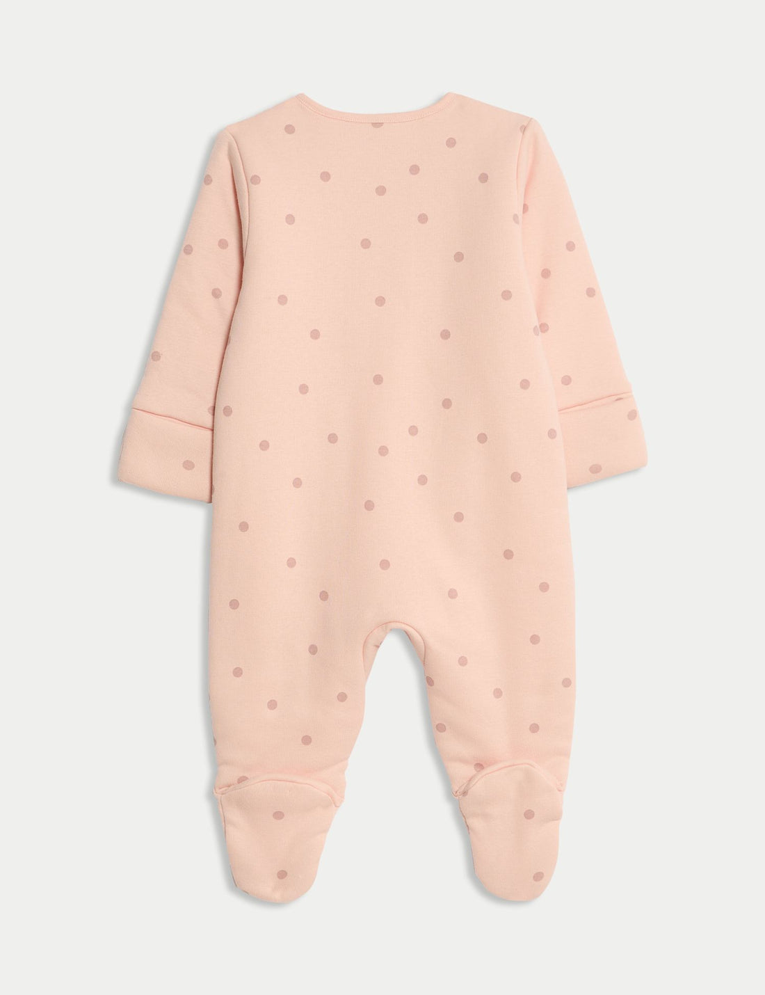 Pure Cotton 2.5 Tog Double Zip Sleepsuit (0-12 Mths)