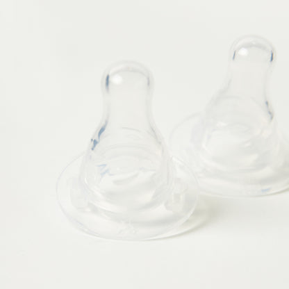 Giggles Vari Flow Silicone Teat - Set of 2