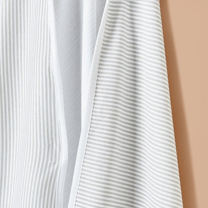 Juniors Striped Hooded Blanket - 80x80 cm