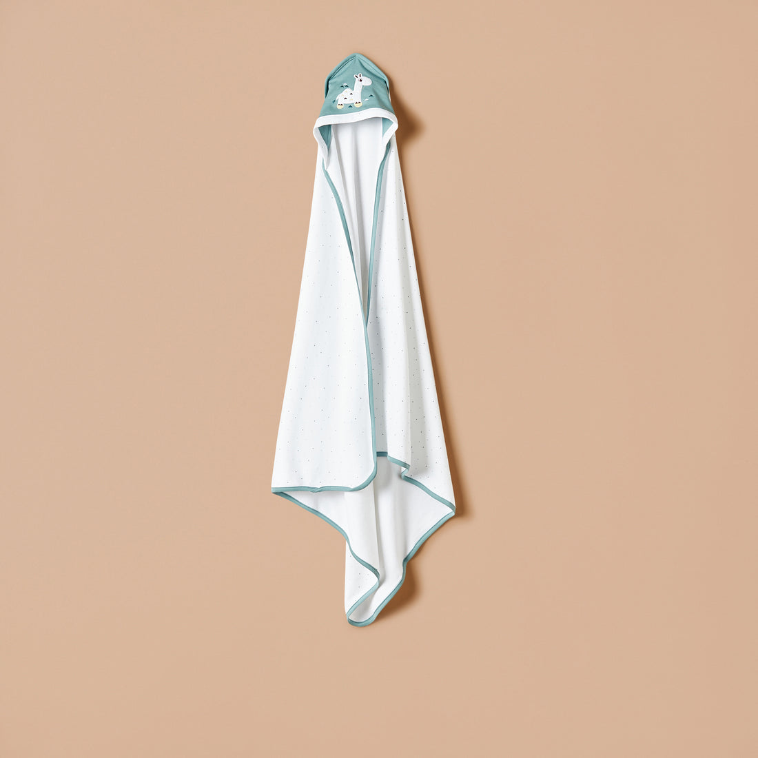 Juniors Camel Applique Receiving Blanket with Hood - 80x80 cm - HomeBabyNurseryBlankets &amp; SwaddlesReceiving Blankets