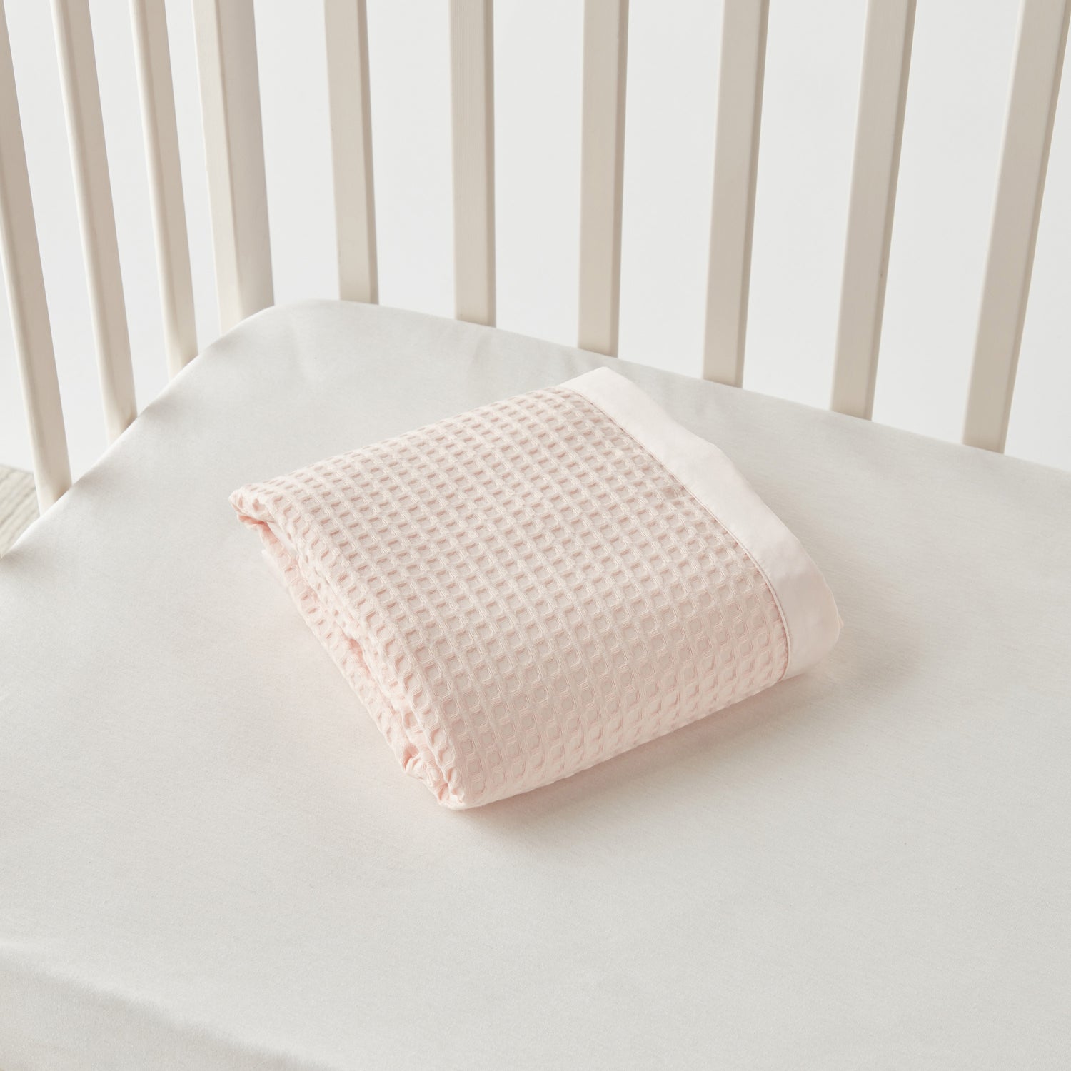 Juniors Waffle Textured Baby Blanket - 76x102 cm