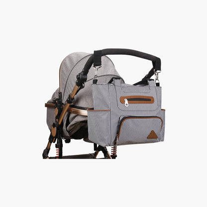 Little Story 6-Piece Diaper Bag Set with Hooks