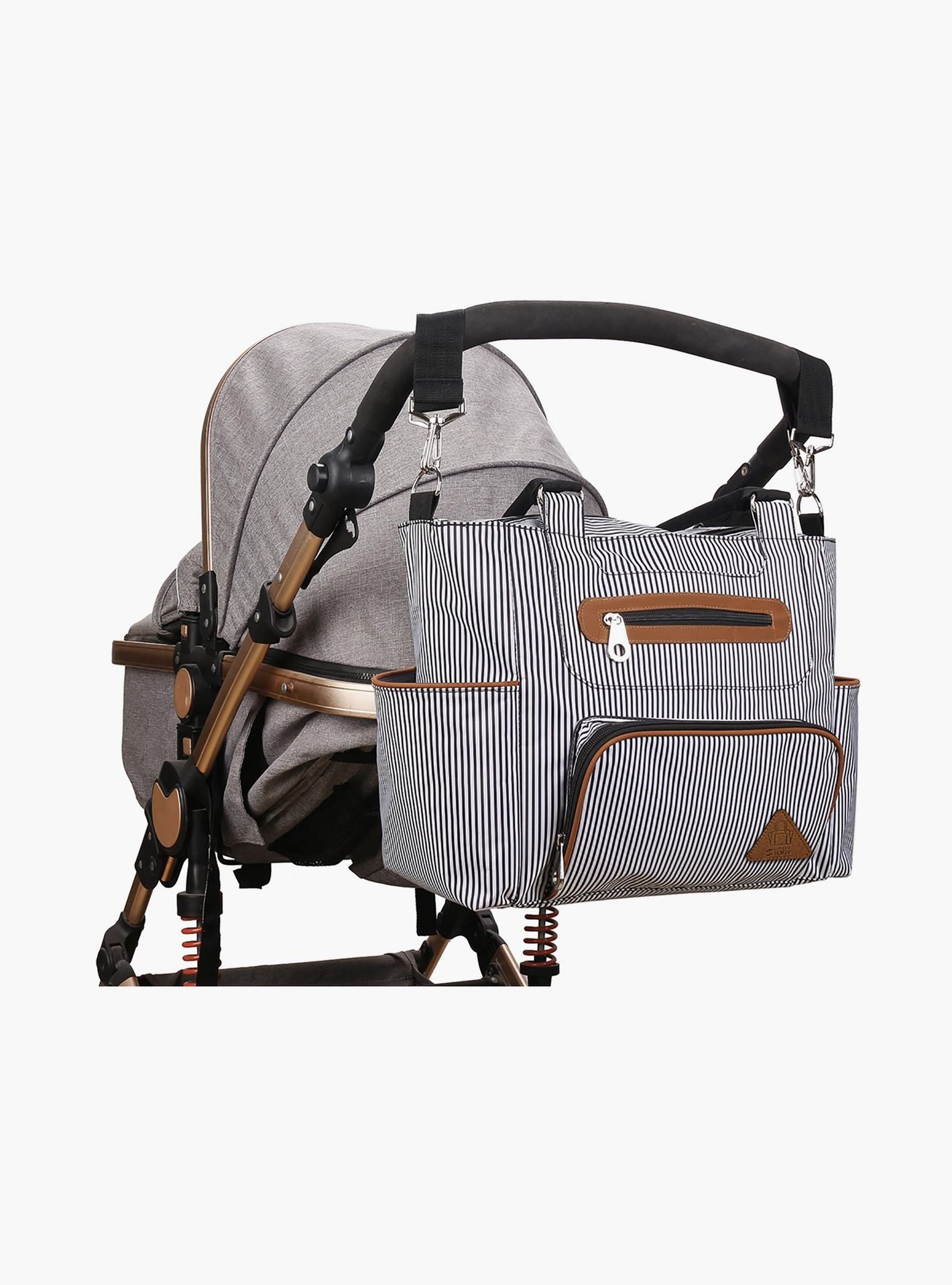 Little Story 6-Piece Diaper Bag Set with Hooks-baby-gear-diaperbags-image-3