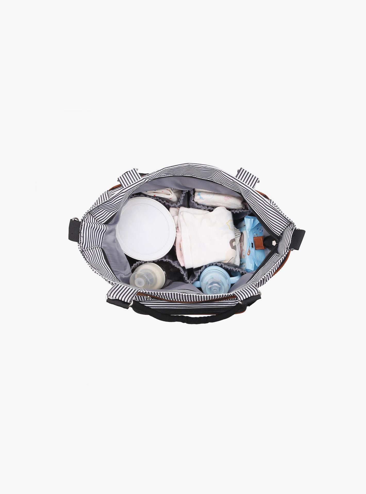Little Story 6-Piece Diaper Bag Set with Hooks-baby-gear-diaperbags-image-5