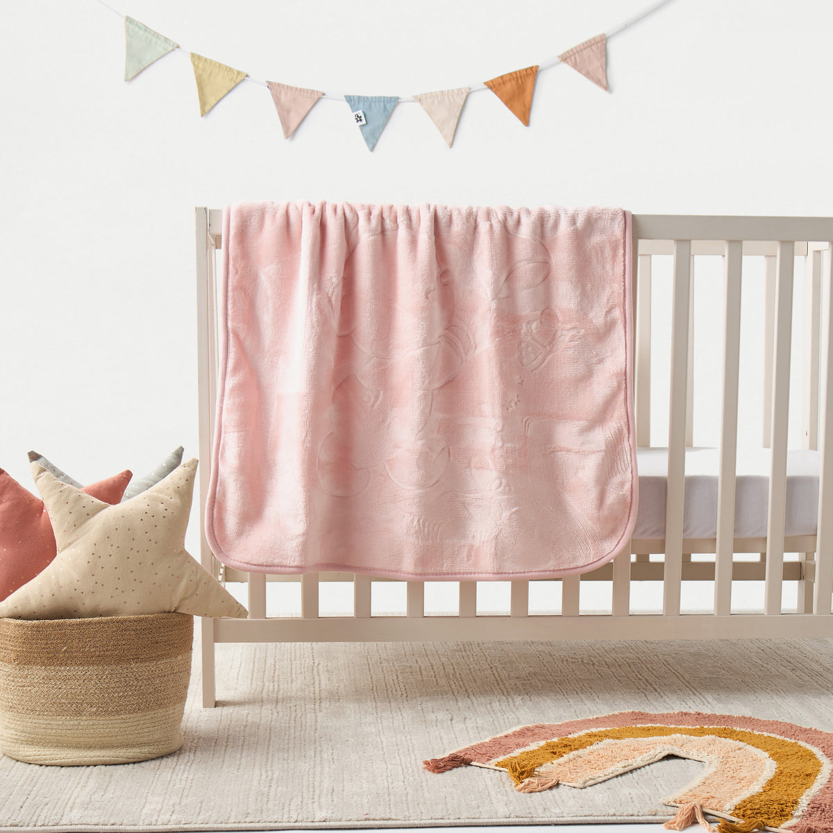 Pielsa All-Over Bear Textured Blanket - 80x110 cm