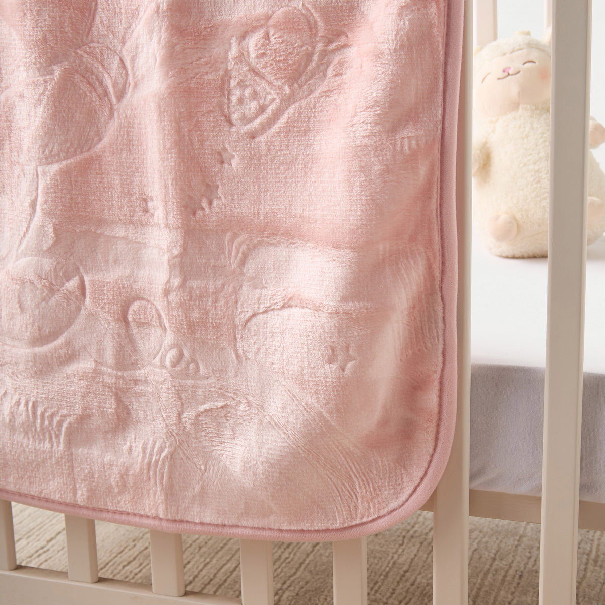Pielsa All-Over Bear Textured Blanket - 80x110 cm