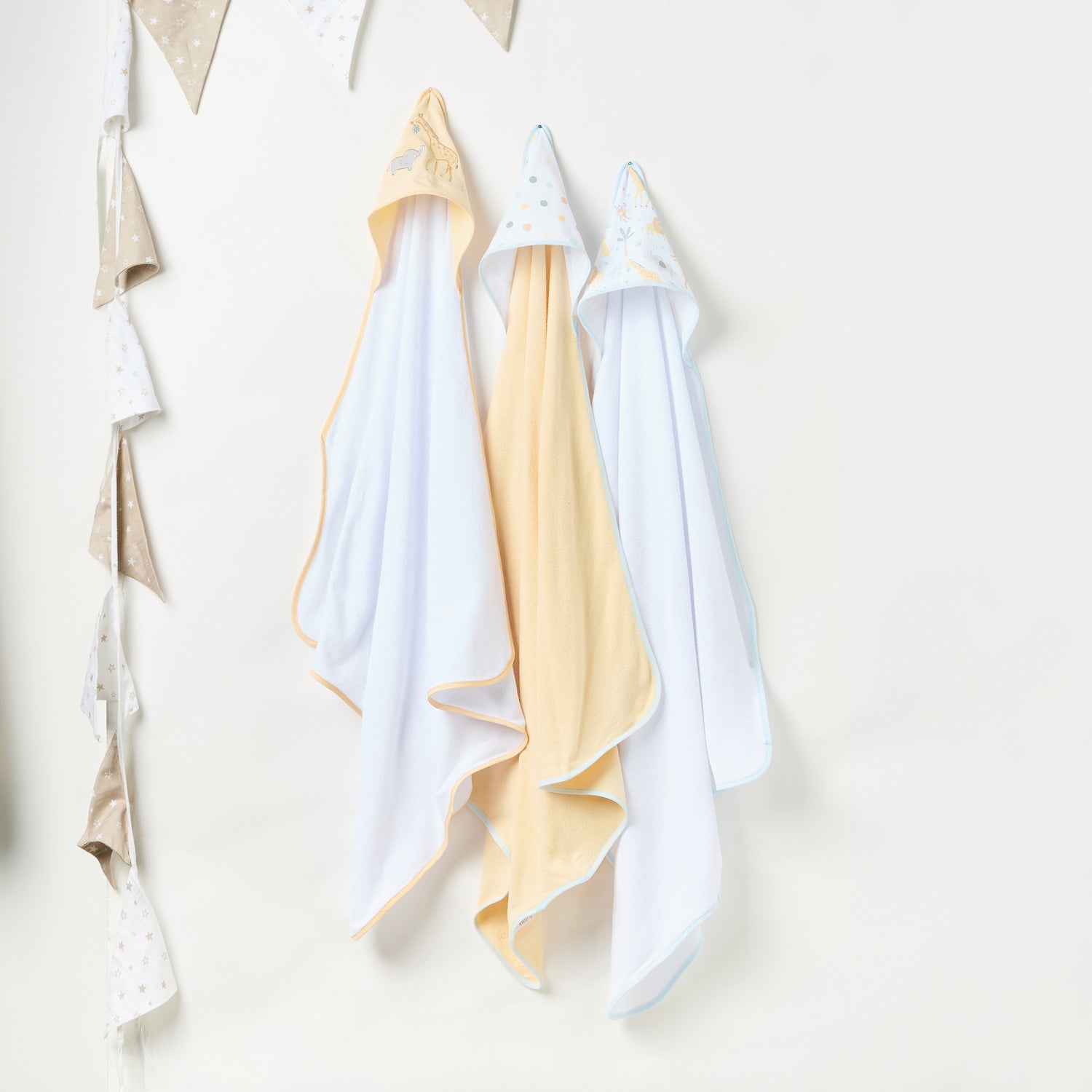 Juniors 3-Piece Safari Print Hooded Towel Set - 76x76 cm - HomeBabyBath &amp; CareTowels