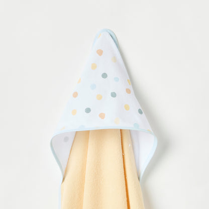 Juniors 3-Piece Safari Print Hooded Towel Set - 76x76 cm