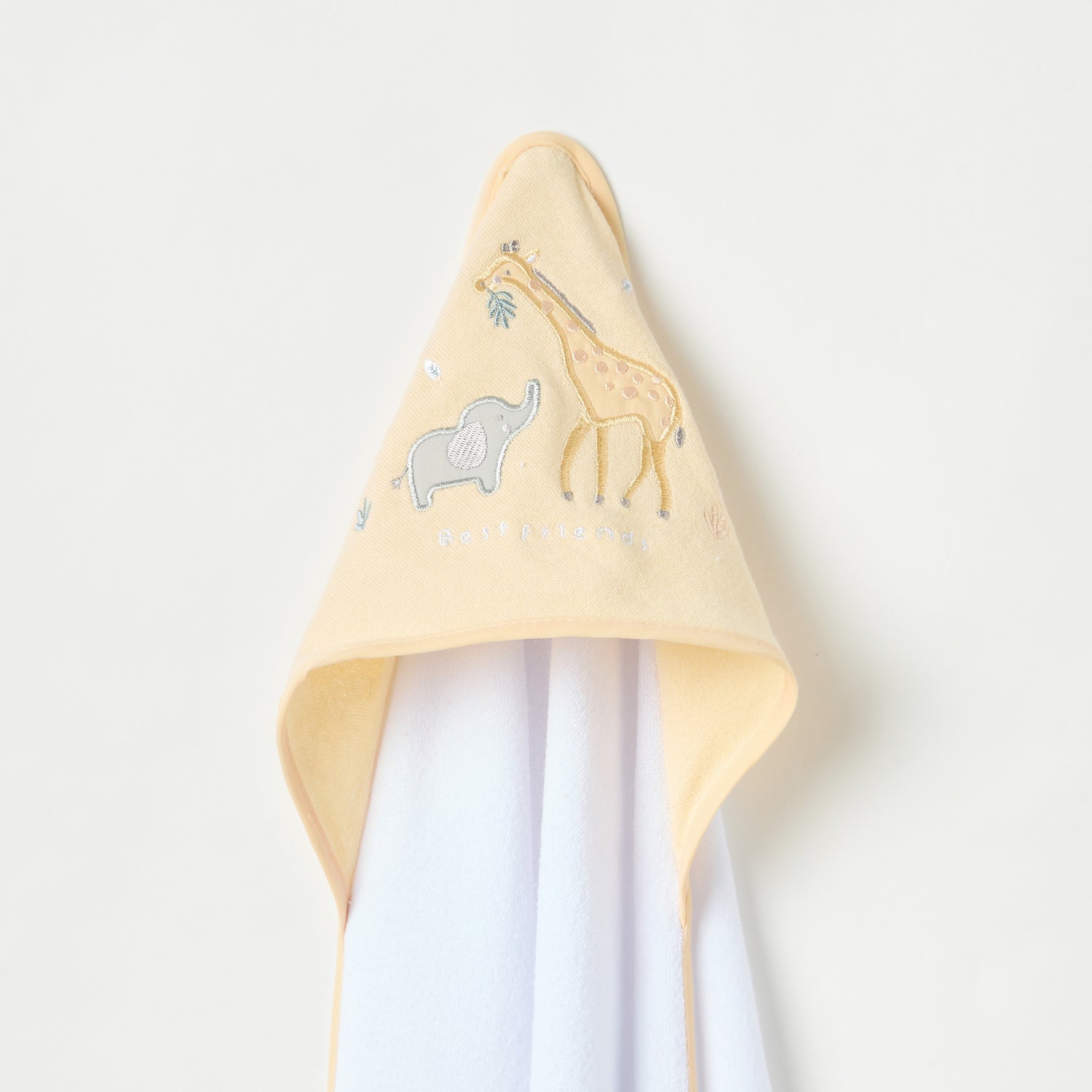 Juniors 3-Piece Safari Print Hooded Towel Set - 76x76 cm