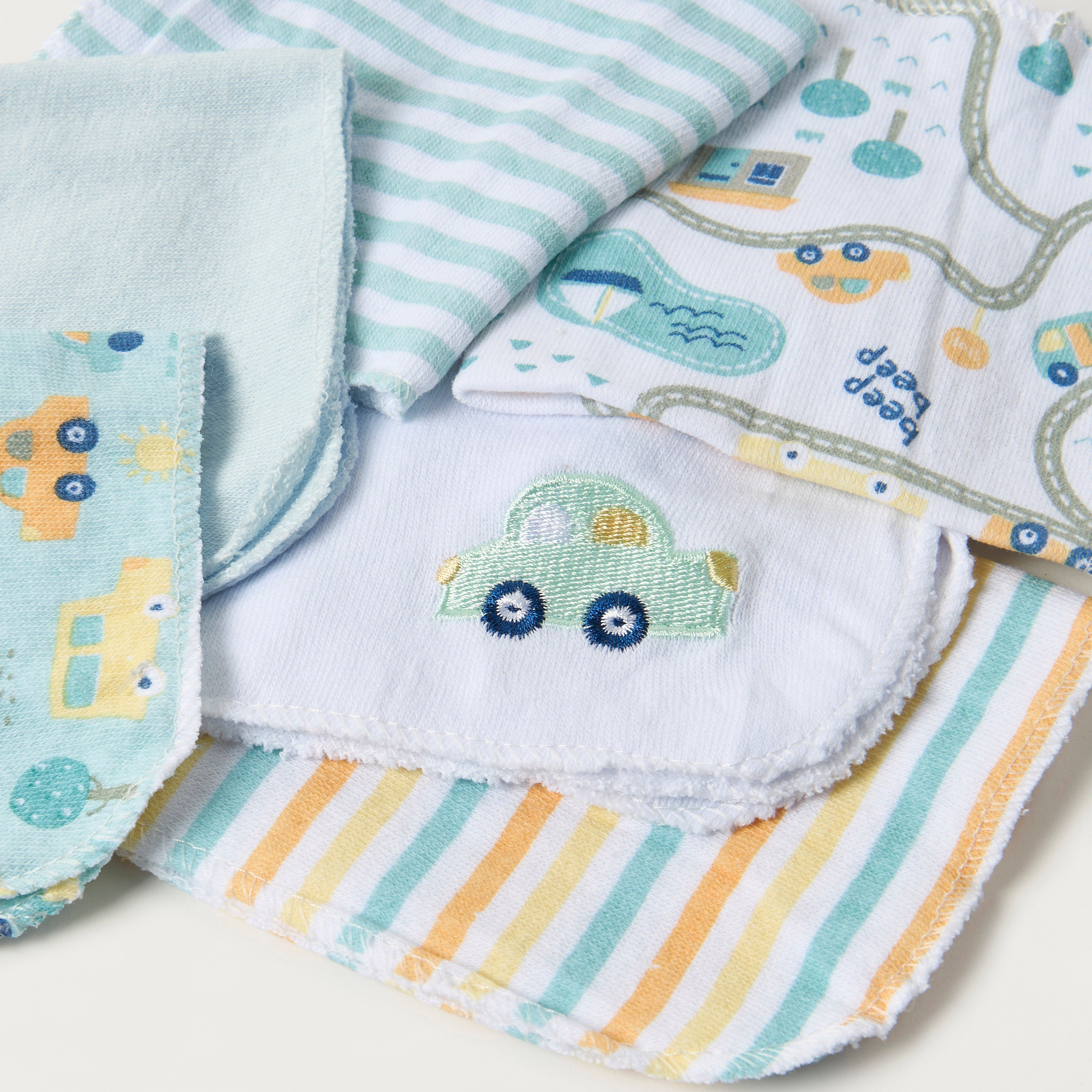 Juniors 6-Piece Assorted Wash Cloth Set - 25x25 cm