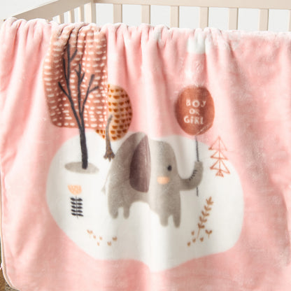 Juniors Printed Raschel Blanket - 80x90 cm