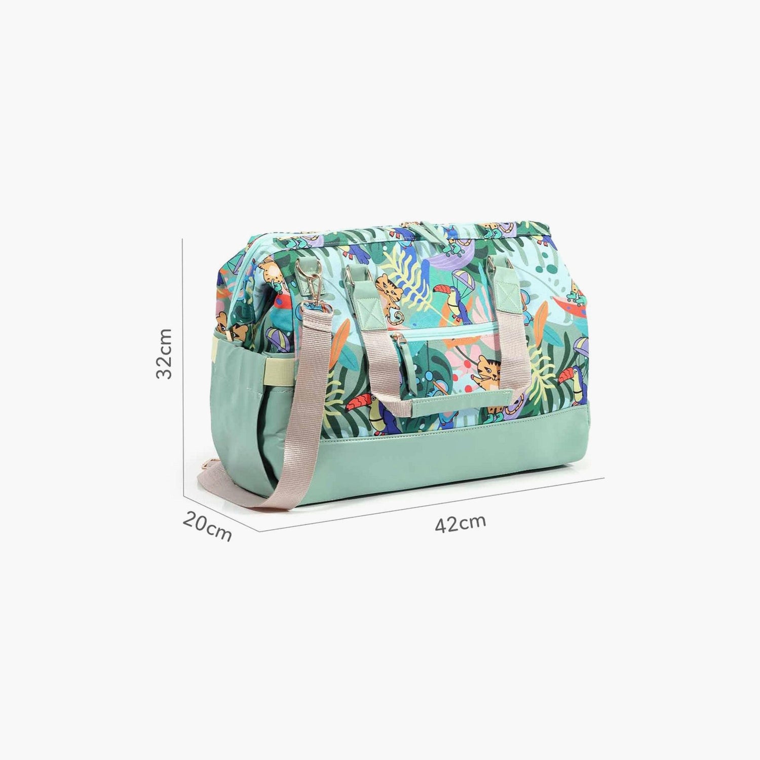 Milk&amp;Moo Diaper Bag - Jungle Friends