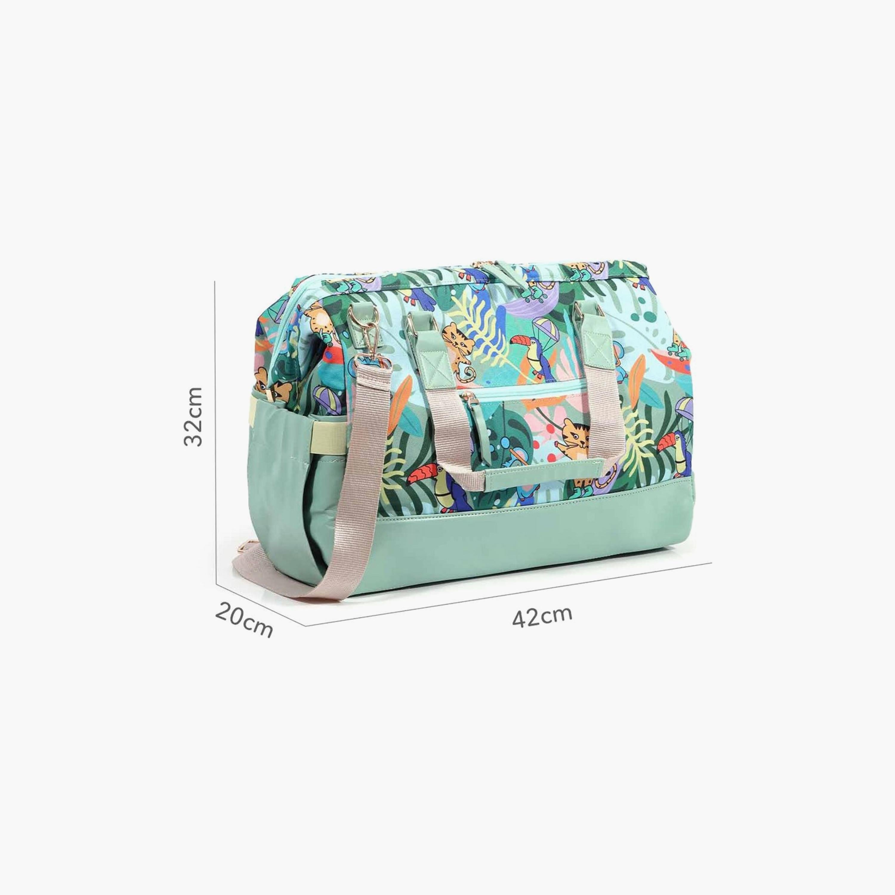 Milk&amp;Moo Diaper Bag - Jungle Friends