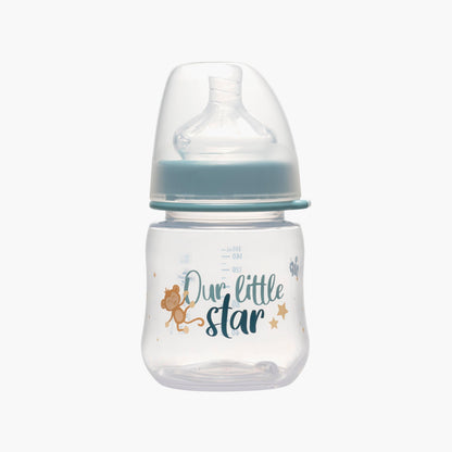 Nip Wide Neck PP Bottle, Our Little Star - 150 ML - HomeBabyFeedingFeeding BottlesBottles &amp; Teats