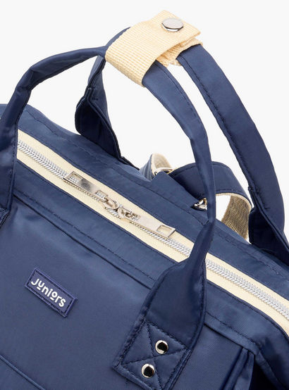 Juniors Solid Diaper Bag with Double Handle and Zip Closure-baby-gear-diaperbags-image-11