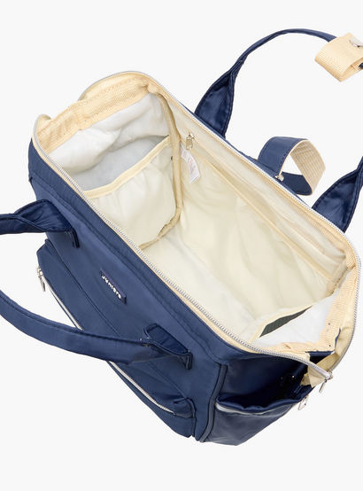 Juniors Solid Diaper Bag with Double Handle and Zip Closure-baby-gear-diaperbags-image-12