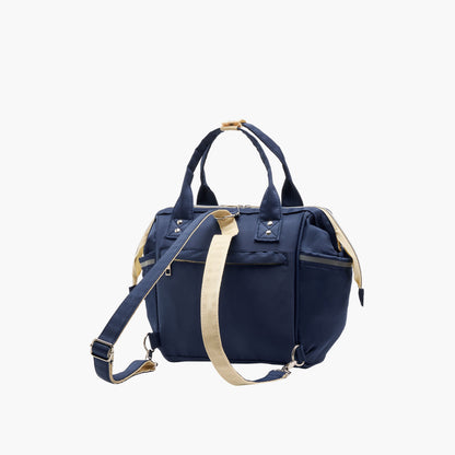 Juniors Solid Diaper Bag with Double Handle and Zip Closure