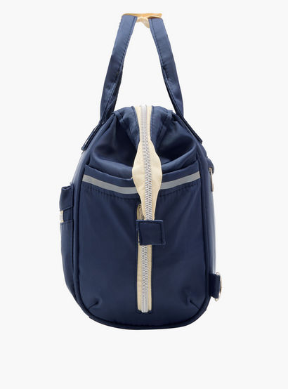 Juniors Solid Diaper Bag with Double Handle and Zip Closure-baby-gear-diaperbags-image-5