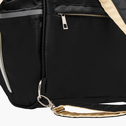 Juniors Logo Detail Diaper Bag with Double Handles and Zip Closure