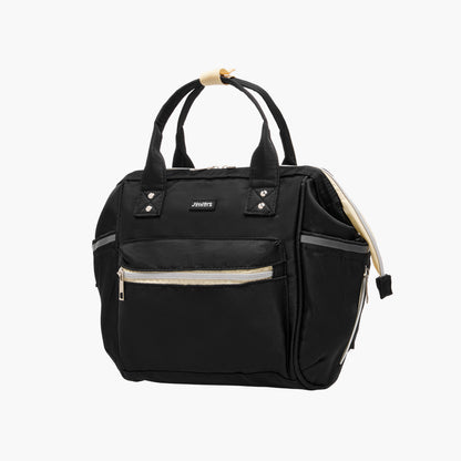 Juniors Logo Detail Diaper Bag with Double Handles and Zip Closure