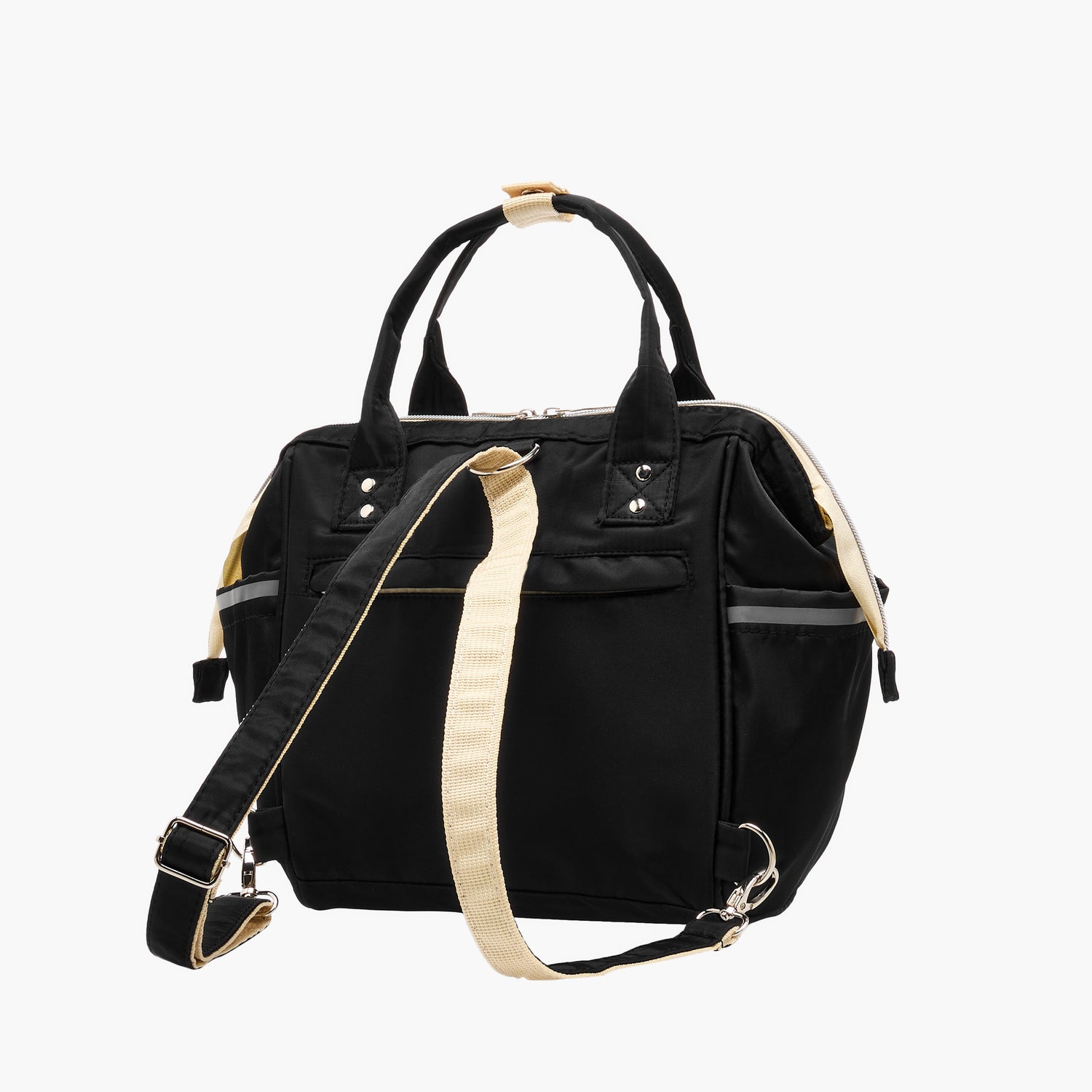 Juniors Logo Detail Diaper Bag with Double Handles and Zip Closure