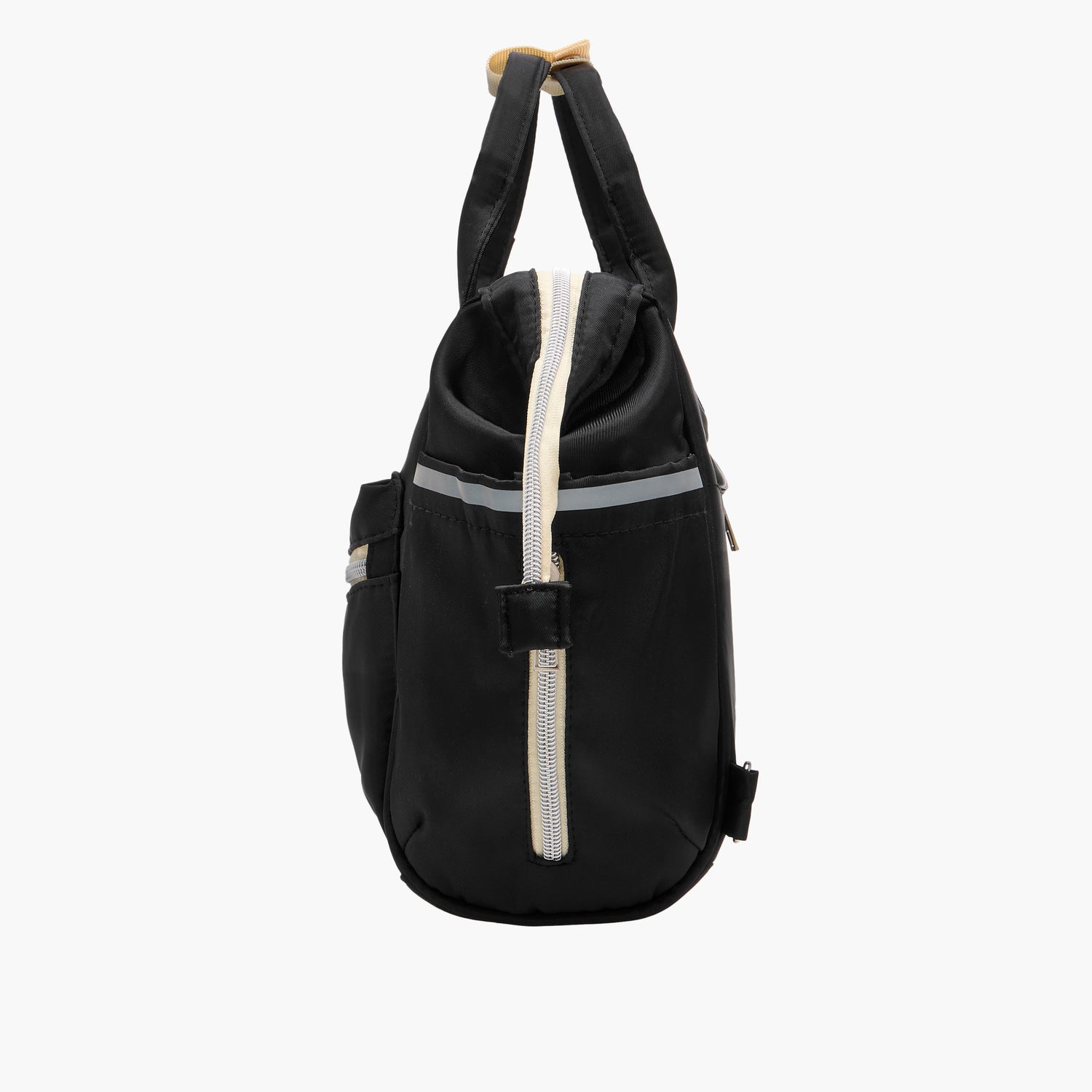 Juniors Logo Detail Diaper Bag with Double Handles and Zip Closure
