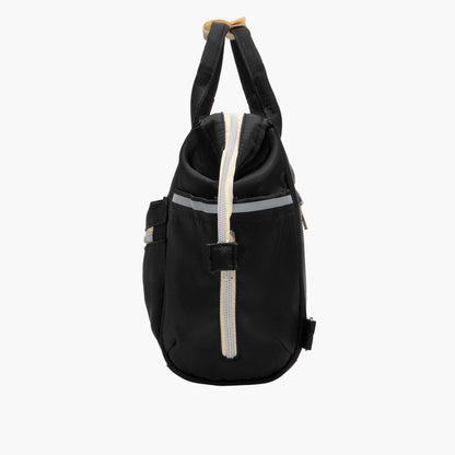 Juniors Logo Detail Diaper Bag with Double Handles and Zip Closure