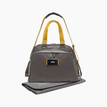 Juniors Logo Detail Diaper Bag with Double Handles and Zip Closure