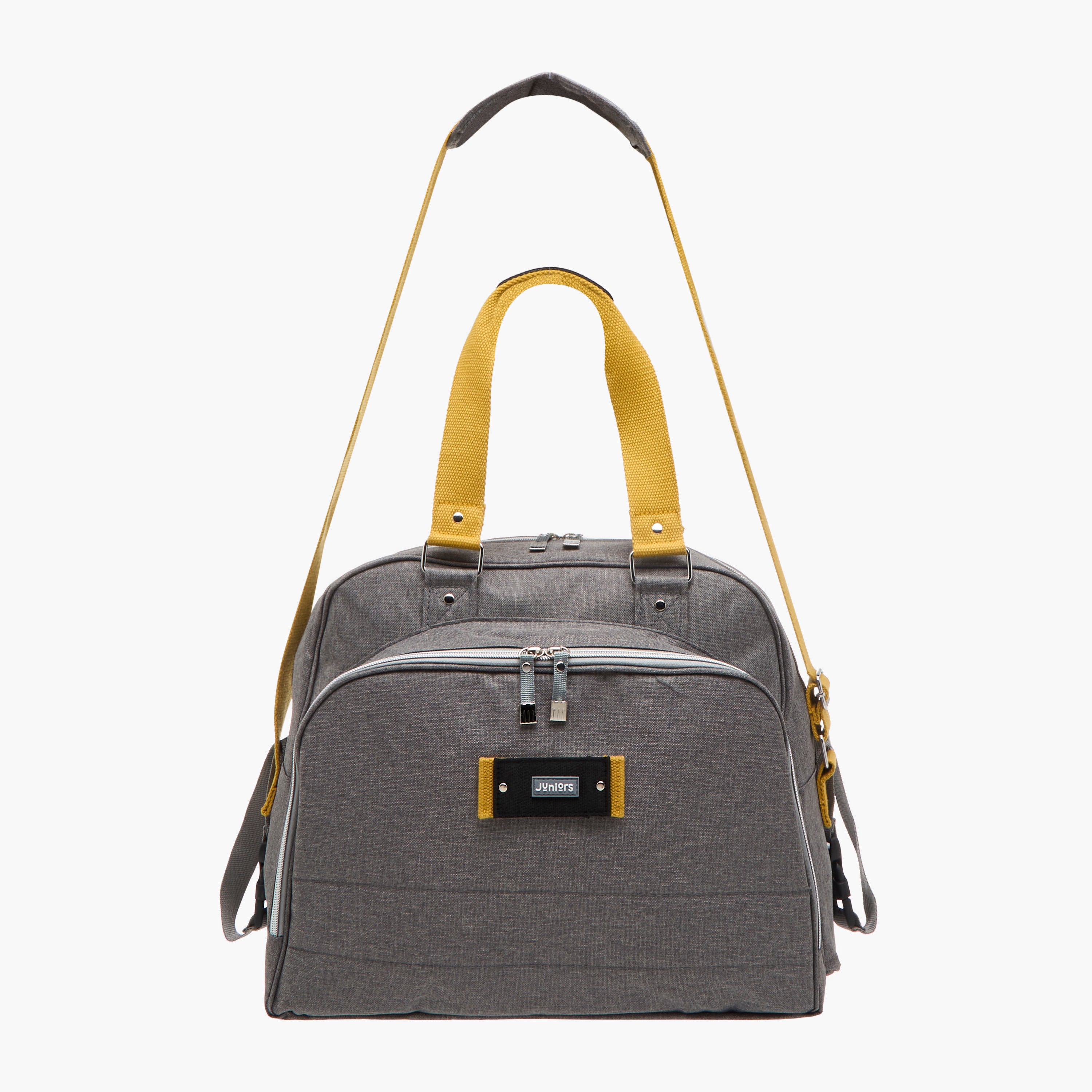 Juniors Logo Detail Diaper Bag with Double Handles and Zip Closure