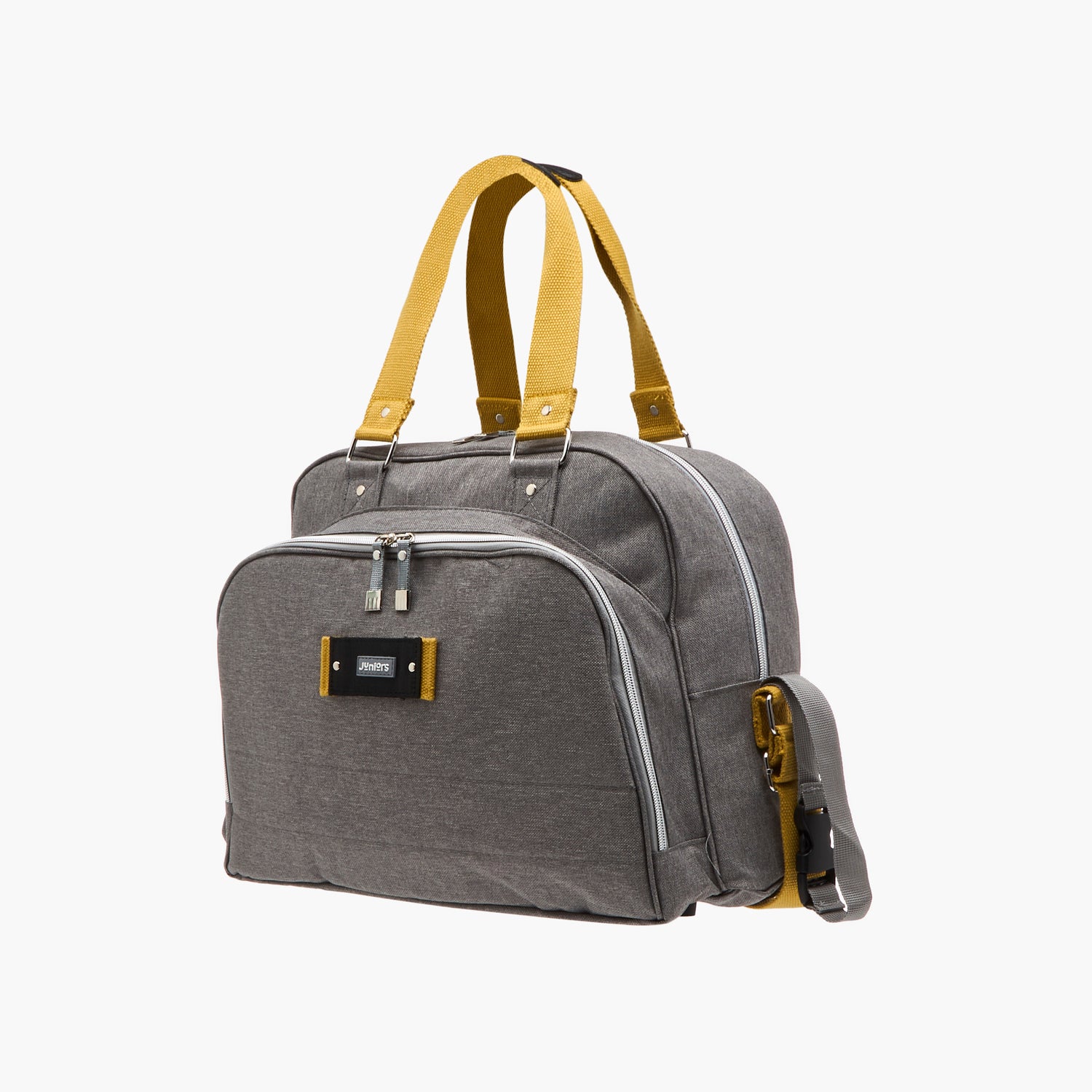 Juniors Logo Detail Diaper Bag with Double Handles and Zip Closure