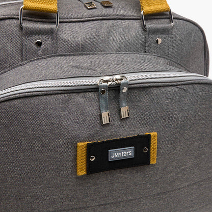 Juniors Logo Detail Diaper Bag with Double Handles and Zip Closure