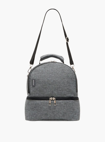 Juniors Solid Diaper Bag with Adjustable Straps and Zip Closure-baby-gear-diaperbags-image-1