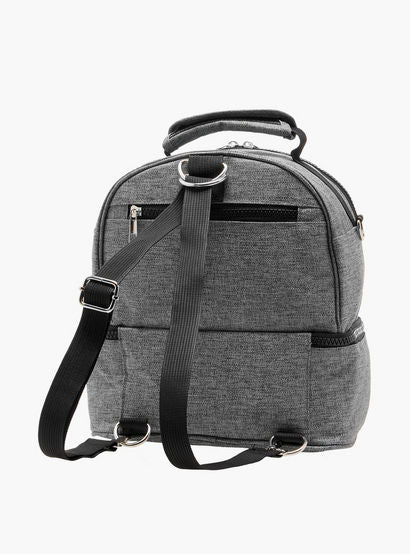 Juniors Solid Diaper Bag with Adjustable Straps and Zip Closure-baby-gear-diaperbags-image-4