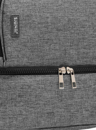 Juniors Solid Diaper Bag with Adjustable Straps and Zip Closure-baby-gear-diaperbags-image-6