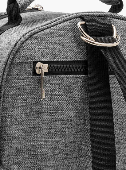 Juniors Solid Diaper Bag with Adjustable Straps and Zip Closure-baby-gear-diaperbags-image-8